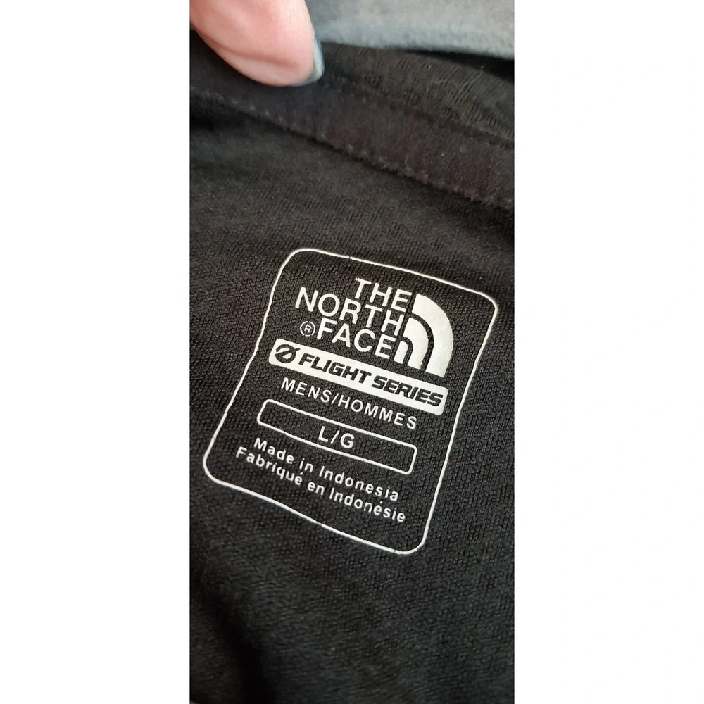 The North Face Flight Series Blue Mens Lg Long Sleeve 1/4 Zip  Pullover